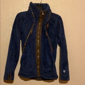 Forest Blue Kuhl fleece jacket in XS